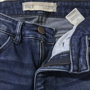 BKE Stella Dark Blue Denim Jeans
